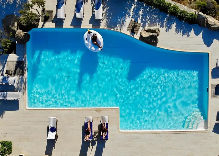 Aelia By Llb Mykonos - 2bdr - Sea & Sunset View شقة *